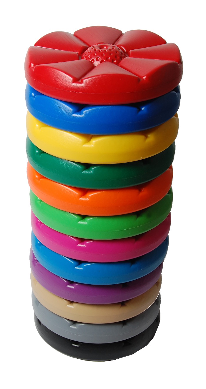 Siedzisko plastikowe KWIATEK - obrazek 2