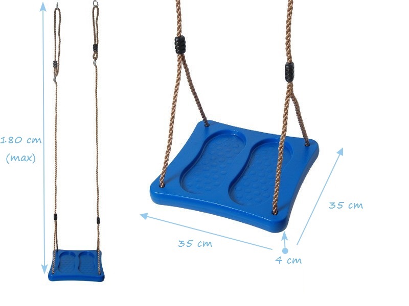 Siedzisko plastikowe KWADRAT - obrazek 3