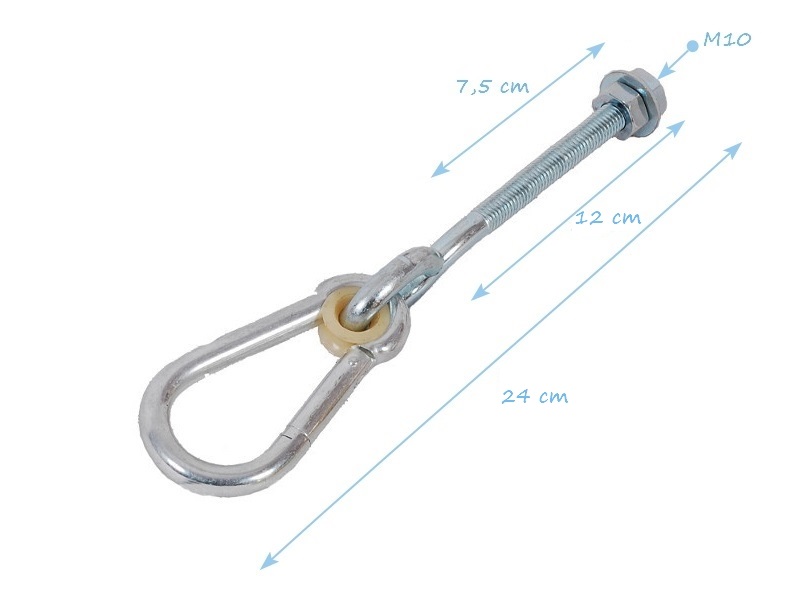 Łącznik montażowy typ A M10 - obrazek 3