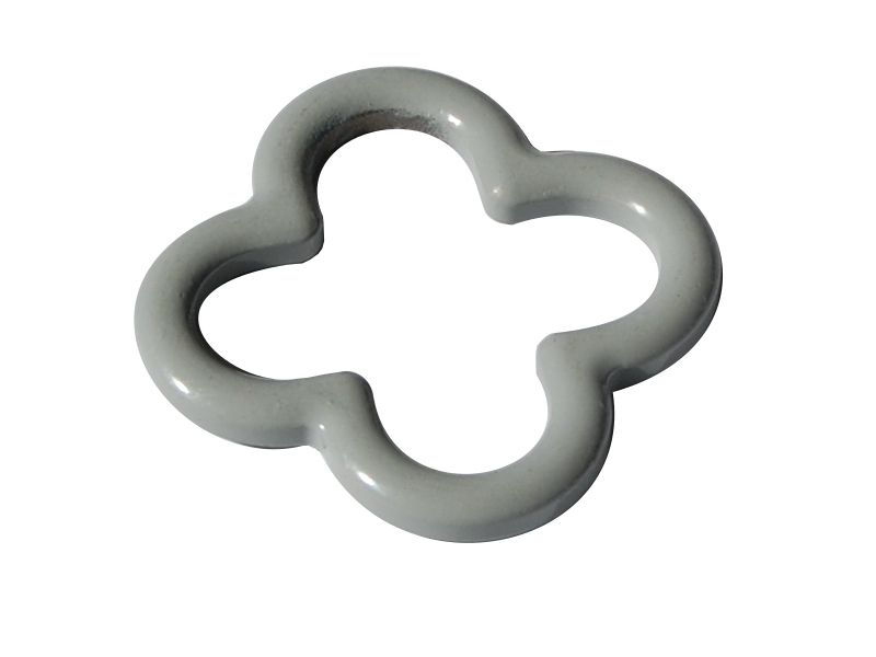 Łącznik krzyżowy do liny zbrojonej otwarty