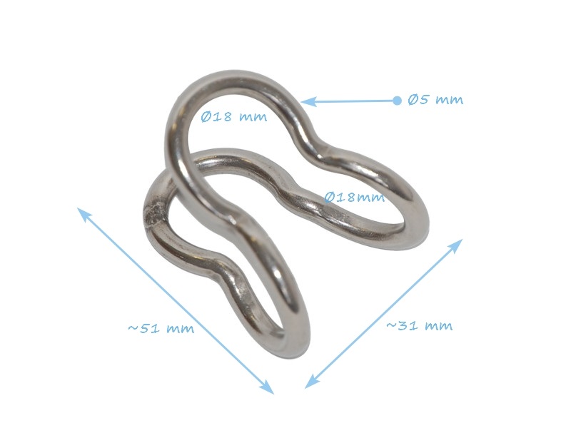 Łącznik krzyżowy do liny zbrojonej typ U - obrazek 4